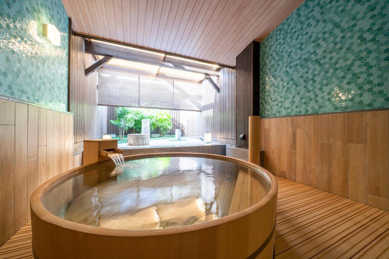 Отель Kyoto Umekoji Kadensho Экстерьер фото A modern onsen