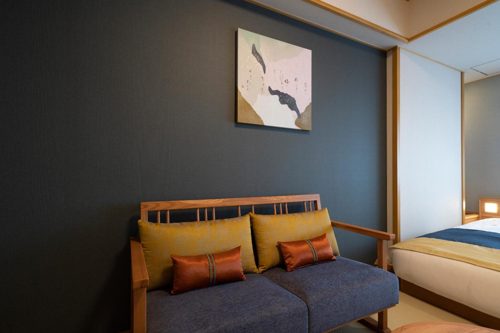 Отель Kyoto Umekoji Kadensho Экстерьер фото A room at the hotel